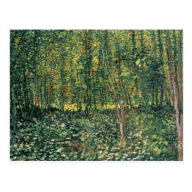 Trees and Undergrowth, 1887 Post Cards