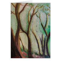 Trees Awakening Greeting Cards