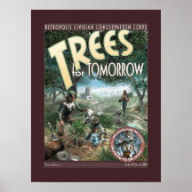Trees for Tomorrow poster (18x24")