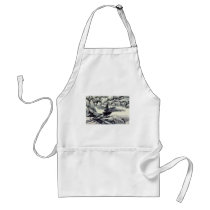 Trees In A Landscape By Kung Hsien (Best Quality) Apron