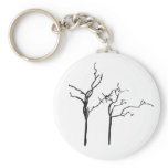 Trees in Uluru Keychain
