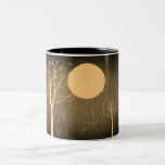 Trees under the Moon Vintage Mugs