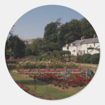Trenance Gardens, Newquay, Cornwall, U.K. Round Sticker