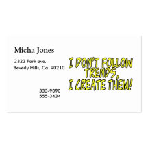 Trend Setter Business Card
