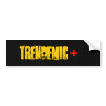TRENDEMIC bumper sticker bumper stickers