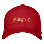 trending laugh :D embroidered hats