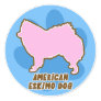 Trendy American Eskimo Dog Stickers
