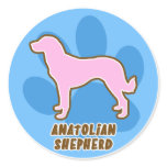 Trendy Anatolian Shepherd Stickers