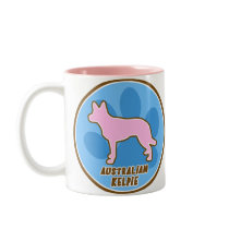 Trendy Australian Kelpie Mug