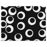 Trendy black and white retro design. Custom flyers