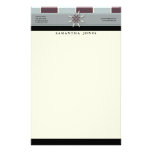 Trendy Bliss Lavender Blue Customised Stationery