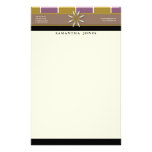 Trendy Bliss Lovely Lavender Customised Stationery