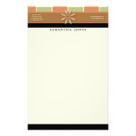 Trendy Bliss Terra Cotta Customised Stationery