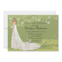 Trendy Bride Bridal Shower Invitation
