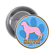 Trendy Greater Swiss Mountain Dog Pin