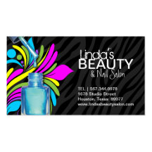 TRENDY NAIL SALON BUSINESS CARD