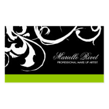 Trendy Salon Business Card