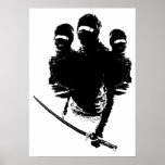 tres ninjas. posters