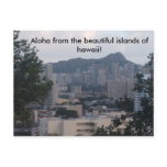 TRESMARIE 031, Aloha from the beautiful islands... Post Card