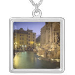 Trevi Fountain at night, Rome, Lazio, Italy Necklaces