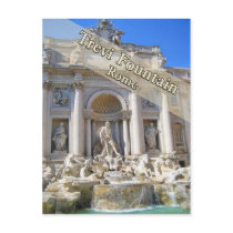 Trevi Fountain Rome Italy Post Card