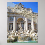 Trevi Fountain Rome Italy Posters