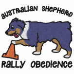 Tri Australian Shepherd Rally Obedience