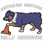 Tri Australian Shepherd Rally Obedience
