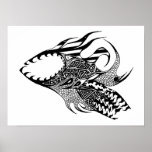 TRI FISH PRINT