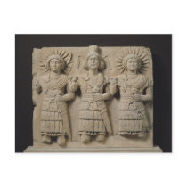 Triad of Palmyrene Gods, from Palmyra Region Post Card