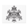 Triangle Fractal: Vector Art: Postcard