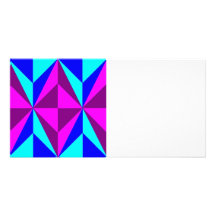 Triangle WOW Personalised Photo Card