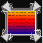 triangles deco frame