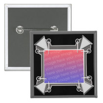 triangles deco frame buttons