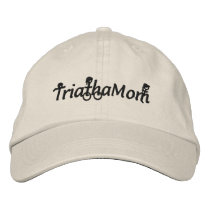 TriathaMom Embroidered Twill Hat