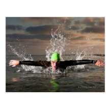 Triathlete 2 post cards