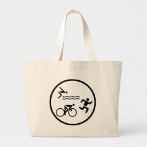 triathlon circle icon bag