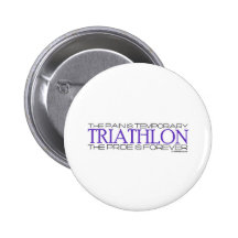 Triathlon – The Pride is Forever Pinback Button