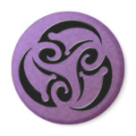 Tribal3Goddess - Purple Magnets