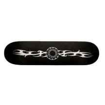 Tribal 6 custom skateboard