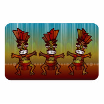 Tribal African Dance Photo Sculpture