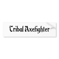 Tribal Axefighter Bumper Sticker