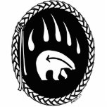 Tribal Bear Art Ornament Bear Keepsake & Gifts photo sculptures