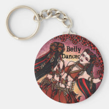 Tribal Belly Dancer Key Chain
