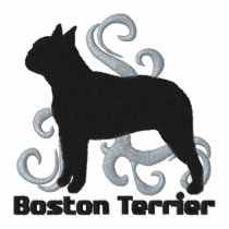 Tribal Boston Terrier Polo Shirt