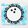 tribal bowling mousepad