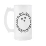 tribal bowling coffee mugs