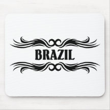 Tribal Brazil Mousepad