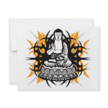 Tribal Buddha invitations