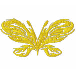 Tribal Butterfly embroidered shirts